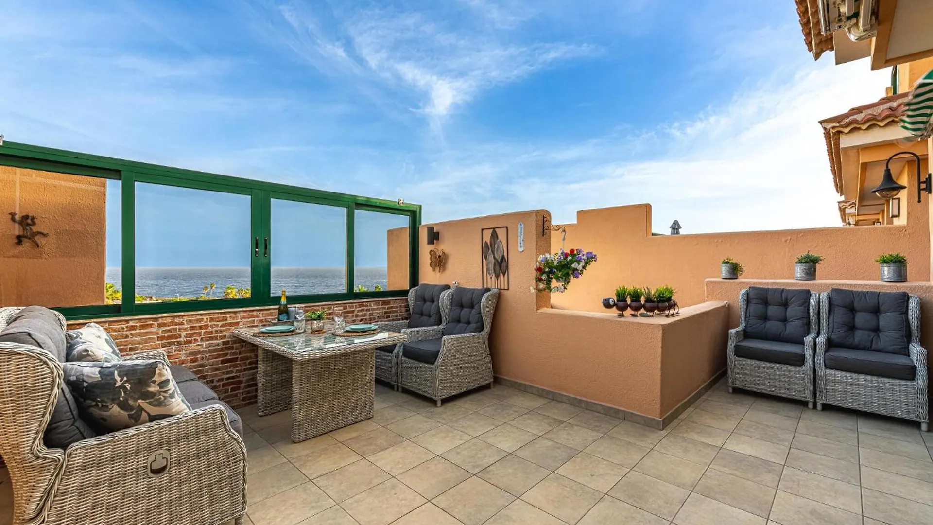 Paz Ocean View Luxury, Air Condition, Wifi, Heated Pool سان ميغيل ذي أبونا 0*,  إسبانيا